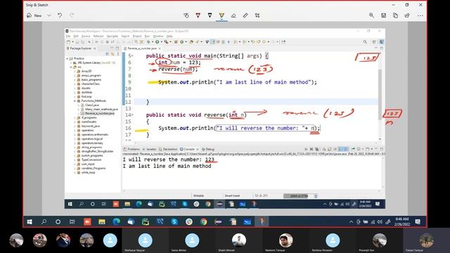 Java 19: Functions- static & non-static | returning values from functions | Global & local variable смотреть онлайн