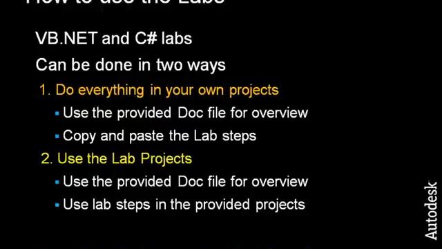AutoCAD NET API Training - Introduction смотреть онлайн