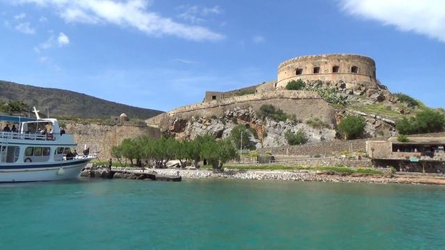 Туры на Крит. Крепость Спиналонга в заливе Мирабелло смотреть онлайн