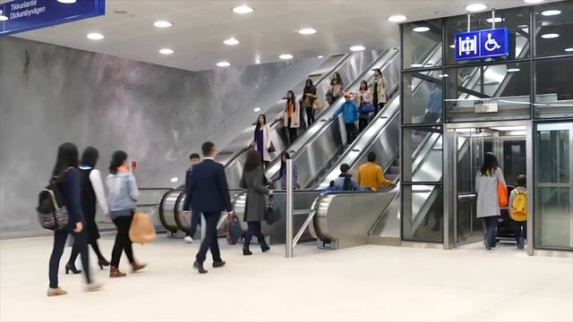 Как работает эскалатор