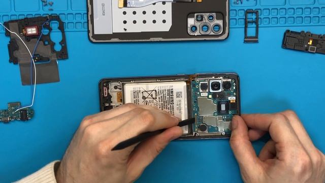 Разборка Samsung A52 Teardown Galaxy A52