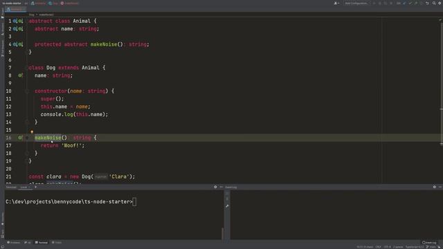TypeScript Interfaces & Abstract Classes Tutorial смотреть онлайн