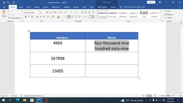 How to convert numbers into words in MS word | convert number into word in Microsoft word смотреть онлайн