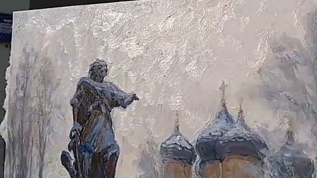 381 Памятник Петру I в усадьбе Измайлово 40х55 х ,м , 2021 смотреть онлайн