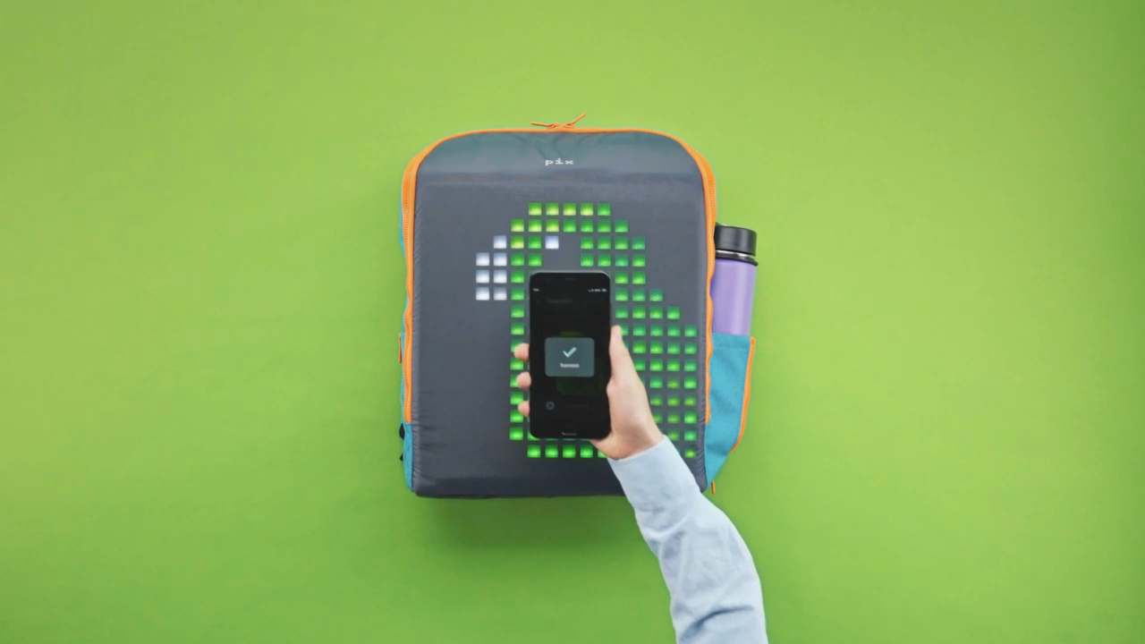 Детский рюкзак с LED-анимацией Pix Mini смотреть онлайн