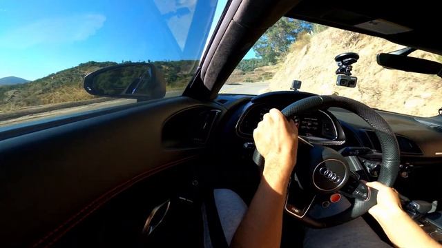 Audi R8 V10 Plus with CENTER EXIT EXHAUST Sounds EPIC! (Full Driving Review) смотреть онлайн