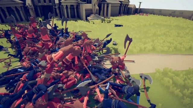 ?TABS 100 Jarls VS 100 Executioners/Медведи VS Палачей.?100 VS 100?# 48?TABS CUSTOM BATTLES ? смотреть онлайн