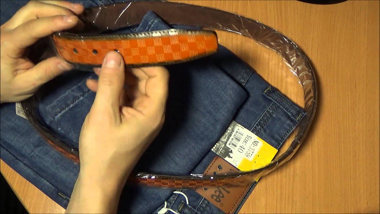 ДЖИНСЫ С АЛИЭКСПРЕСС И РЕМЕНЬ. смотреть онлайн