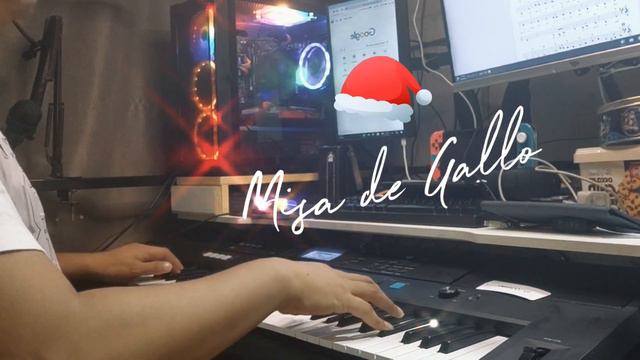 Misa De Gallo Piano cover - Jiyon Kobura (YAMAHA PSR-EW425) смотреть онлайн