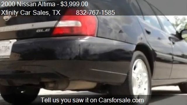2000 Nissan Altima GLE - for sale in Houston, TX 77008 смотреть онлайн