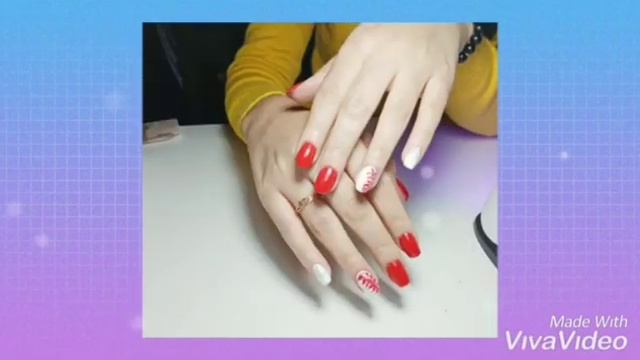 До и после. комбинированный маникюр, наращивание ногтей + покрытие гель-лаком смотреть онлайн