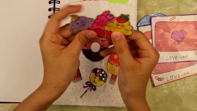 Поп ит симпл димпл Моя колекция наклеек cat's Lovechik Распаковка бумажных пакетиков смотреть онлайн
