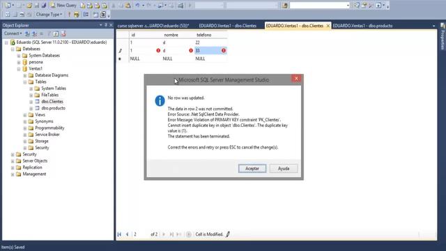 Primary Key | Llave primaria | SQL Server # 05 смотреть онлайн