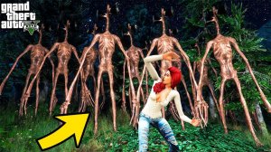 АРМИЯ СИРЕНОГОЛОВЫХ ОХОТИТСЯ НА МЕНЯ ГТА 5 МОДЫ! SIREN HEAD SCP ОБЗОР МОДА В GTA 5! ИГРЫ ВИДЕО MODS