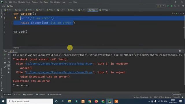 [Kannada]- Raise and Escape character || Python course in Kannada || by Script Kiddie смотреть онлайн