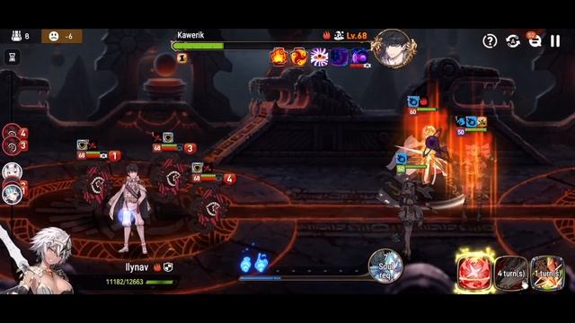 Epic Seven Malicus's Consciousness - Yufine Counter Cheese - All Four Floors in 8 entry tokens - E7 смотреть онлайн