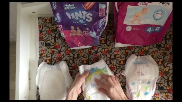 Обзор новых погузников-трусиков от Helen Harper смотреть онлайн