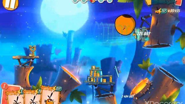 Angry Birds 2 • The Bubbles Adventure • 8 level • Приключения Баблса • 8 уровень смотреть онлайн