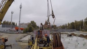 МОНТАЖ БАШЕННОГО КРАНА КБ-403-А .