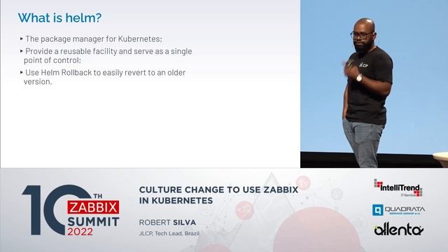 Culture change to use Zabbix in Kubernetes by Robert Silva / Zabbix Summit 2022 / Zabbix Summit 202 смотреть онлайн