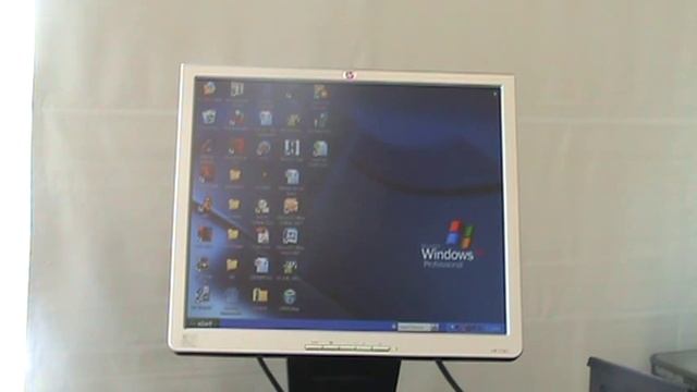 HP Flat Panel Monitor L1740 смотреть онлайн