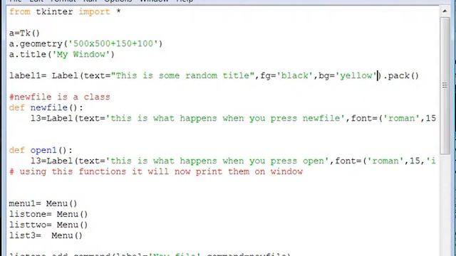 How to change a font in window in Python смотреть онлайн