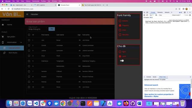 template react (using typescript anh mui.com) смотреть онлайн