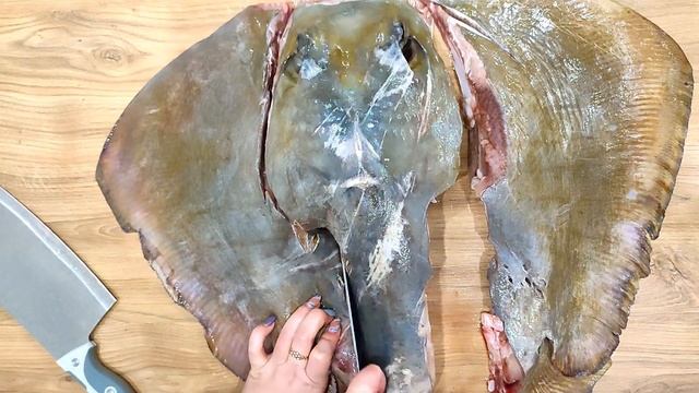 Шашлык из СКАТА | Шашлык из МОРСКОЙ ЛИСИЦЫ | ДОМОЕД смотреть онлайн