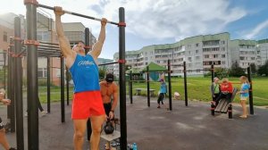 Подтягивания в «лесенку». Турникмен против качка, реванш