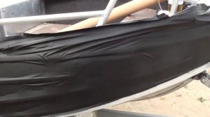оклейка алюминиевой лодки виниловой пленкой своими руками