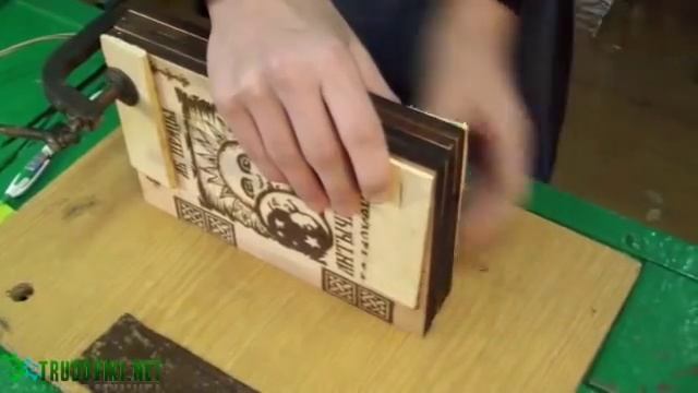 Деревянная КНИГА-СУВЕНИР смотреть онлайн