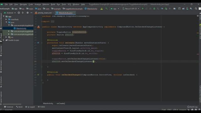 Android Java Tutorial 2020 - 22 - Toggle Buttons & Switch смотреть онлайн