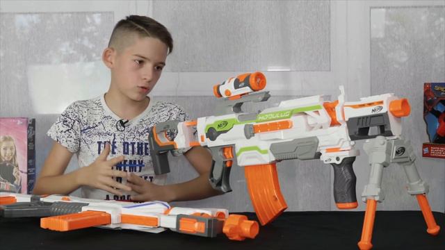 Честное сравнение Нёрф Модулус Регулятор // Сomparison Nerf Modulus Regulator vs ECS 10 смотреть онлайн