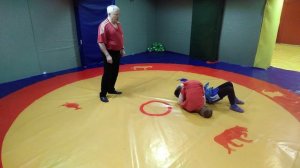 Ущемление плеча в самбо