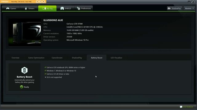 Alienware 15 - NVIDIA GeForce Experience - GeForce GTX 970M смотреть онлайн