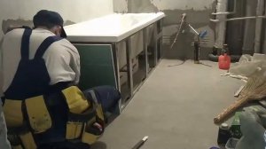 Изготовление экрана под ванной из гипсокартона