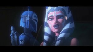 Ahsoka calls Anakin - Star Wars: The Clone Wars - Season 7 Episode 9