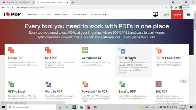 How to Convert PDF to Word - Pdf to Word without Losing Formatting смотреть онлайн