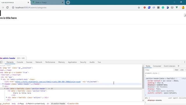 14-Let's Code - project 4 (Vue + Firebase) - section header component (part-2) [Arabic] смотреть онлайн