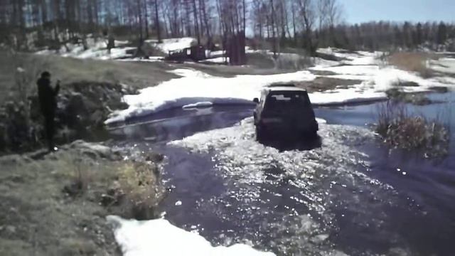 Pajero IO в брод смотреть онлайн