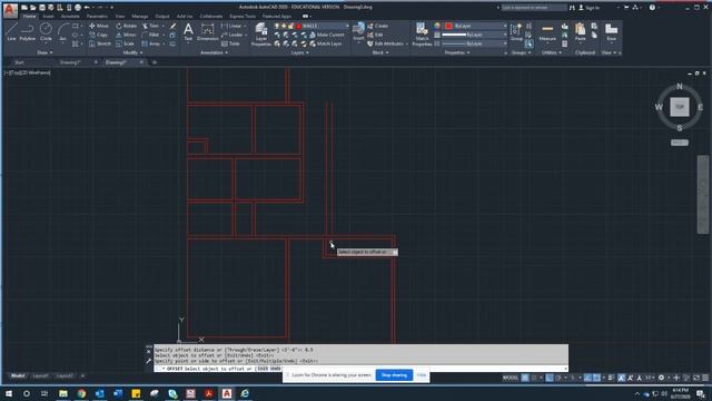 Drawing Walls in AutoCAD Part 2 смотреть онлайн