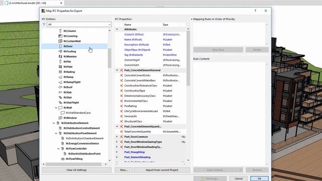ARCHICAD 21 - Element Classification: IFC Conversions and Properties смотреть онлайн