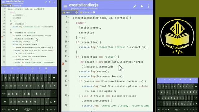 S2E2 MEMBUAT SC BOT WHATSAPP TERMUX JAVASCRIPT - REFACTORY EVENTS смотреть онлайн