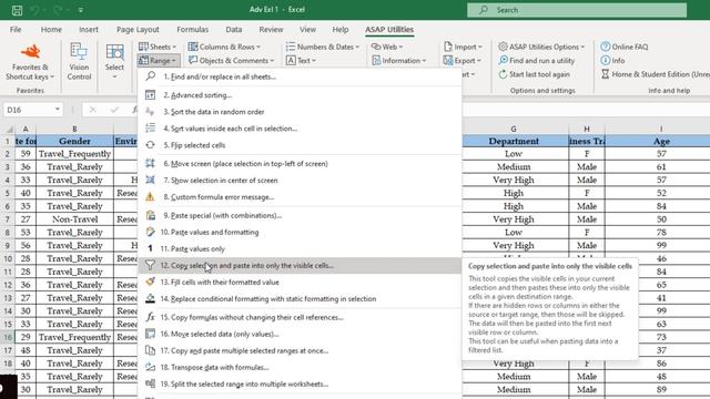 Excel ASAP Utilities - 4 | Range option all Point discuss | Find/Replace from All sheets смотреть онлайн