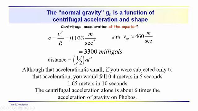 Geophysics: Gravity - the normal gravity on the ellipsoid смотреть онлайн