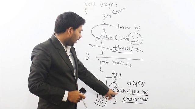 ReThrowing an Exception in C++ (HINDI) смотреть онлайн