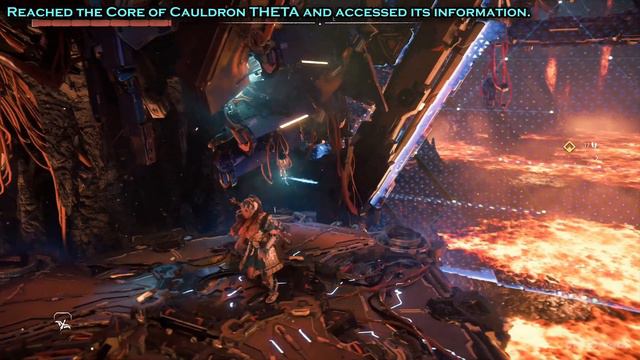 Horizon Forbidden West: Burning Shores DLC - Cauldron THETA Core Overridden Trophy Guide смотреть онлайн