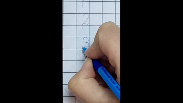 Письмо цифр 1, 2, 3, 4, 5 смотреть онлайн
