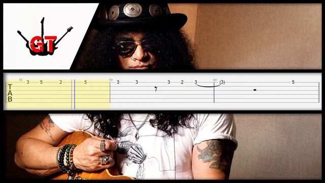 Guns N' Roses【HARD GUITAR TAB】- Sweet Child O Mine смотреть онлайн