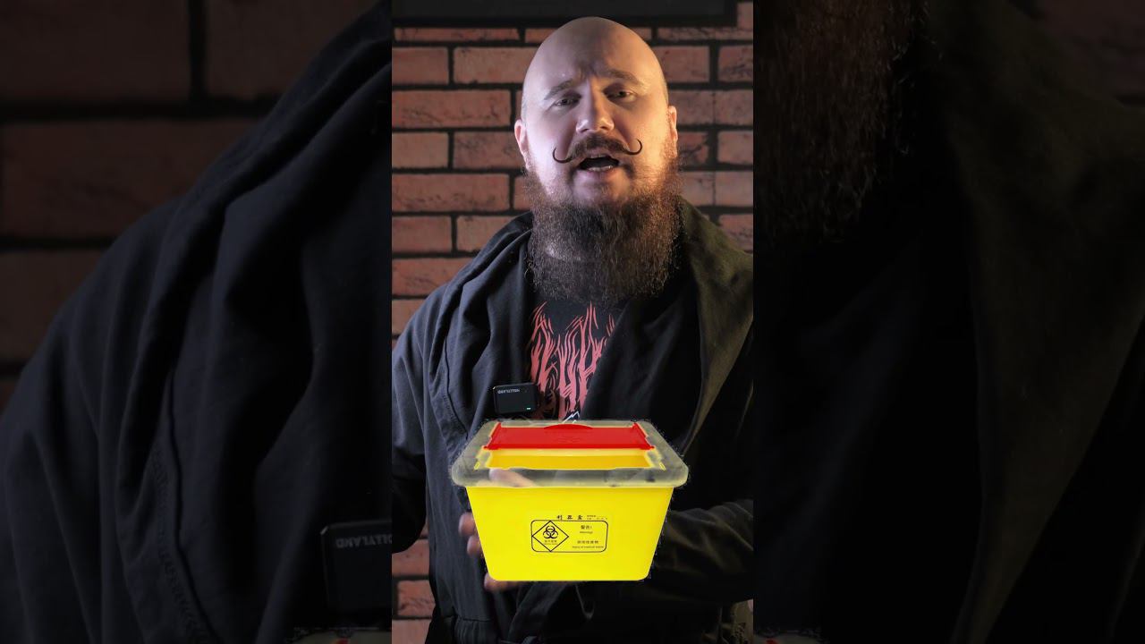 УТИЛИЗАЦИЯ. Куда девать использованные иглы для тату? смотреть онлайн